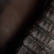 Bota urbana en piel genuina de fuscus para caballero