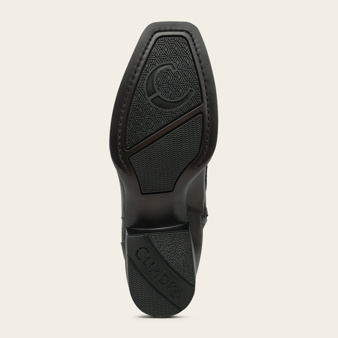 Bota urbana en piel genuina de mantarraya para caballero