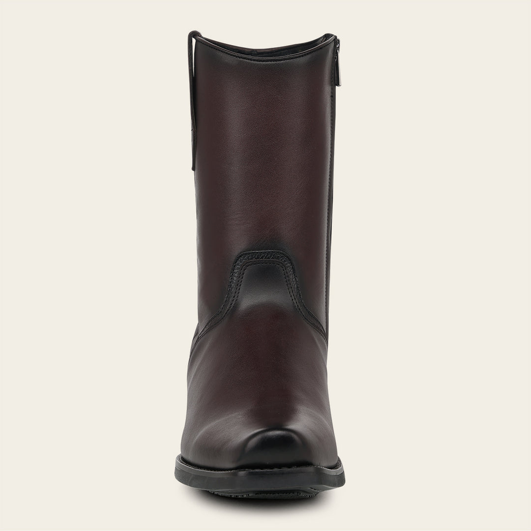 Bota urbana en piel genuina de bovino para caballero