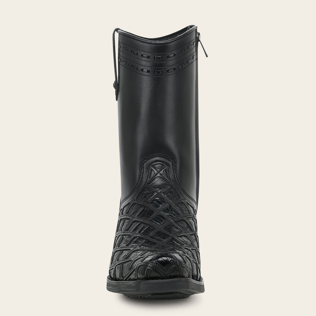 Bota urbana en piel genuina de fuscus para caballero