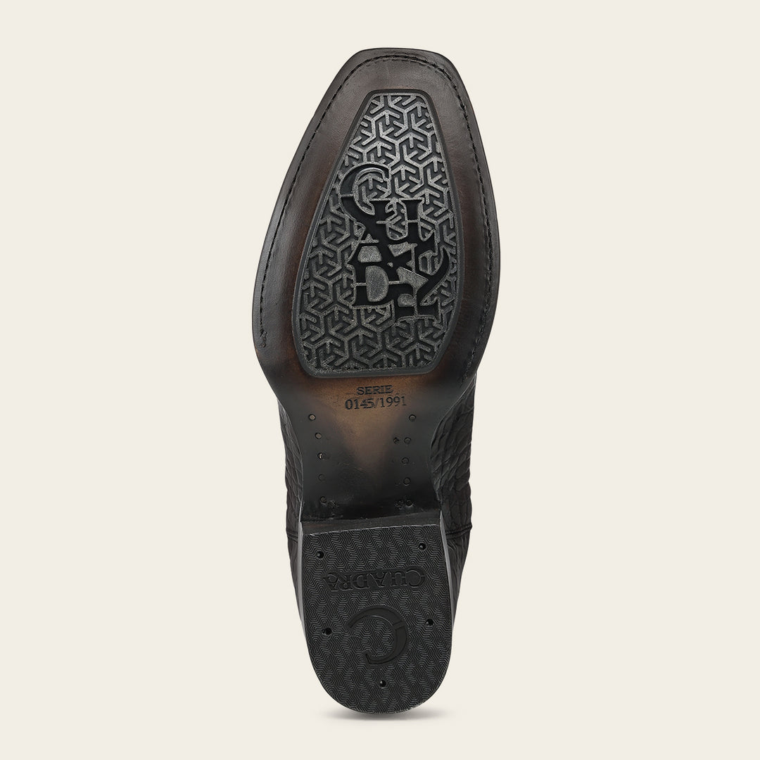 Bota tradicional "Edición limitada 35 aniversario" en piel genuina de alligator para caballero