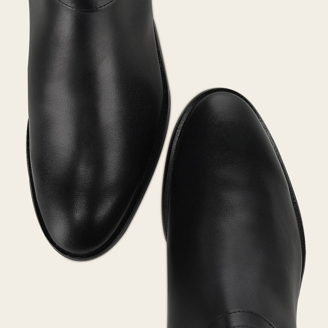 Bota estilo ecuestre en piel genuina para dama Botas y Botines 