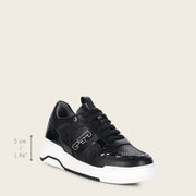 Tenis en piel genuina de pitón para dama Tenis 