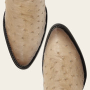 Bota tradicional Orígenes en piel genuina de avestruz para caballero Botas y Botines 