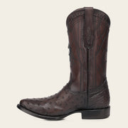 Bota tradicional Orígenes en piel genuina de avestruz para caballero Botas y Botines 