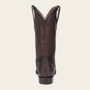 Bota tradicional Orígenes en piel genuina de avestruz para caballero Botas y Botines 