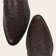 Bota tradicional Orígenes en piel genuina de avestruz para caballero Botas y Botines 