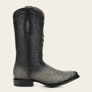 Bota tradicional Orígenes en piel genuina de avestruz para caballero Botas y Botines 