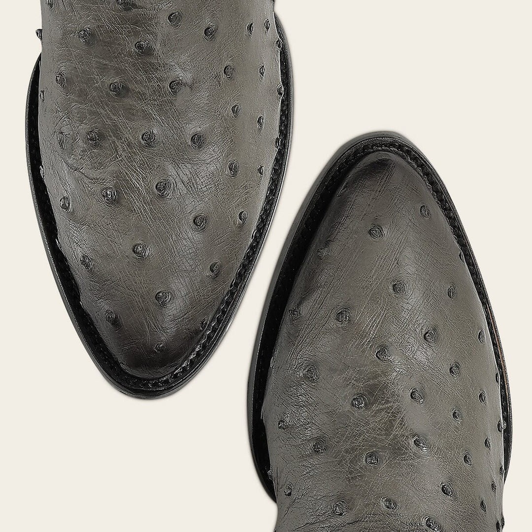 Bota tradicional Orígenes en piel genuina de avestruz para caballero Botas y Botines 