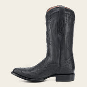 Bota tradicional Orígenes en piel genuina de avestruz para caballero Botas y Botines 