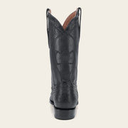 Bota tradicional Orígenes en piel genuina de avestruz para caballero Botas y Botines 