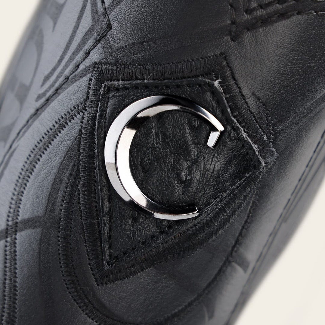 Bota tradicional Orígenes en piel genuina de avestruz para caballero Botas y Botines 