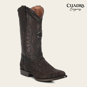 Bota tradicional en piel genuina de avestruz para caballero (Copy)