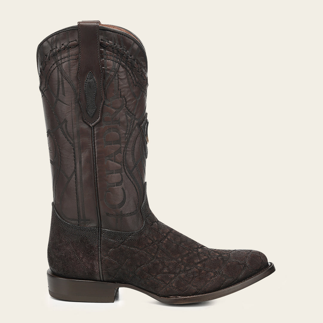 Bota tradicional en piel genuina de avestruz para caballero (Copy)