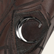 Bota tradicional en piel genuina de avestruz para caballero (Copy)