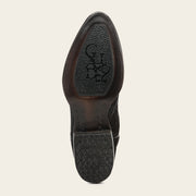 Bota tradicional en piel genuina de avestruz para caballero (Copy)