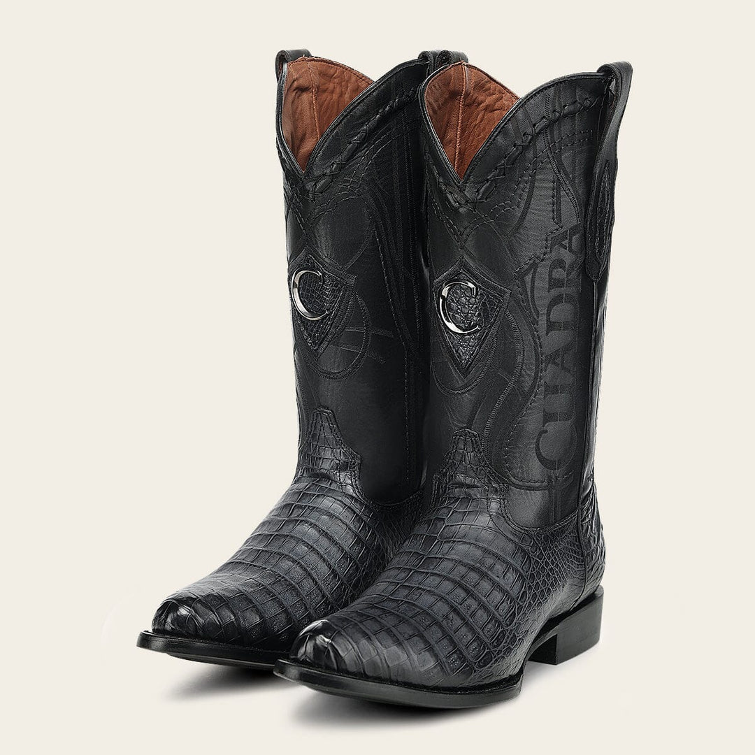 Bota tradicional Orígenes en piel genuina de fuscus para caballero Botas y Botines 