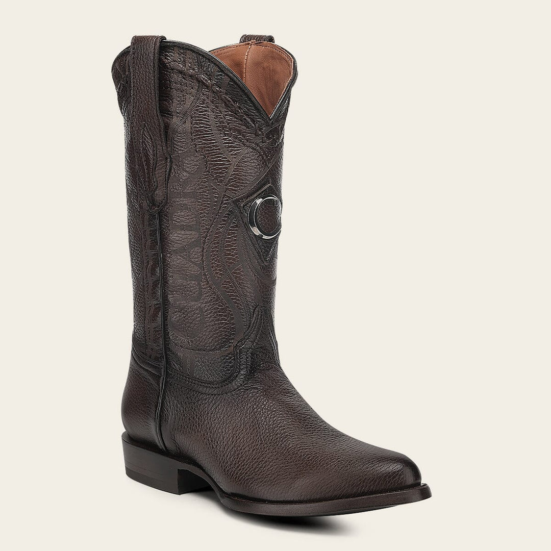 Bota tradicional Orígenes en piel genuina de venado italiano para caballero Botas y Botines 