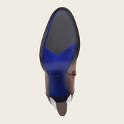 Botín de vestir en piel genuina de venado para dama Botas y Botines 