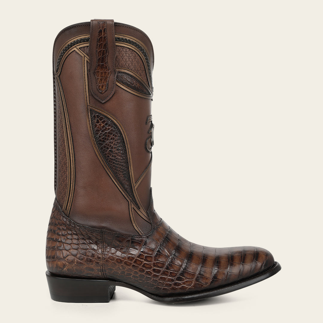 "Edición limitada 35 aniversario" en piel genuina de alligator para caballero