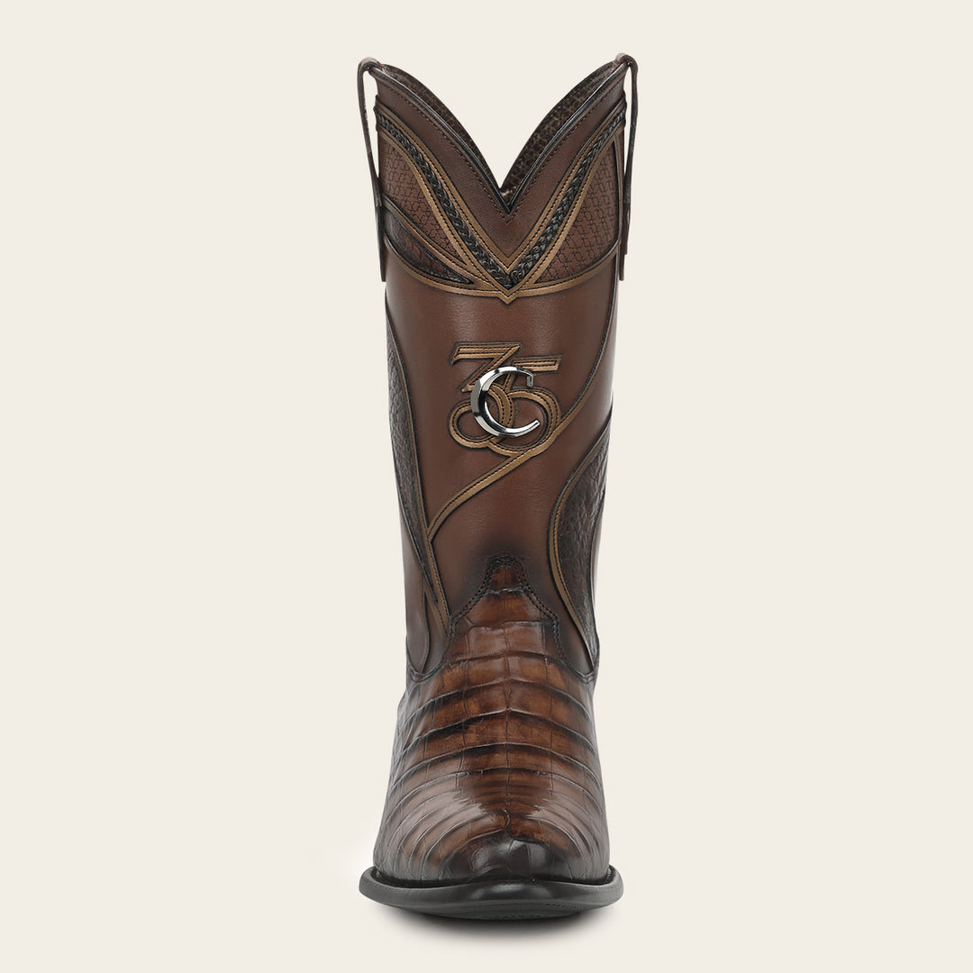 "Edición limitada 35 aniversario" en piel genuina de alligator para caballero