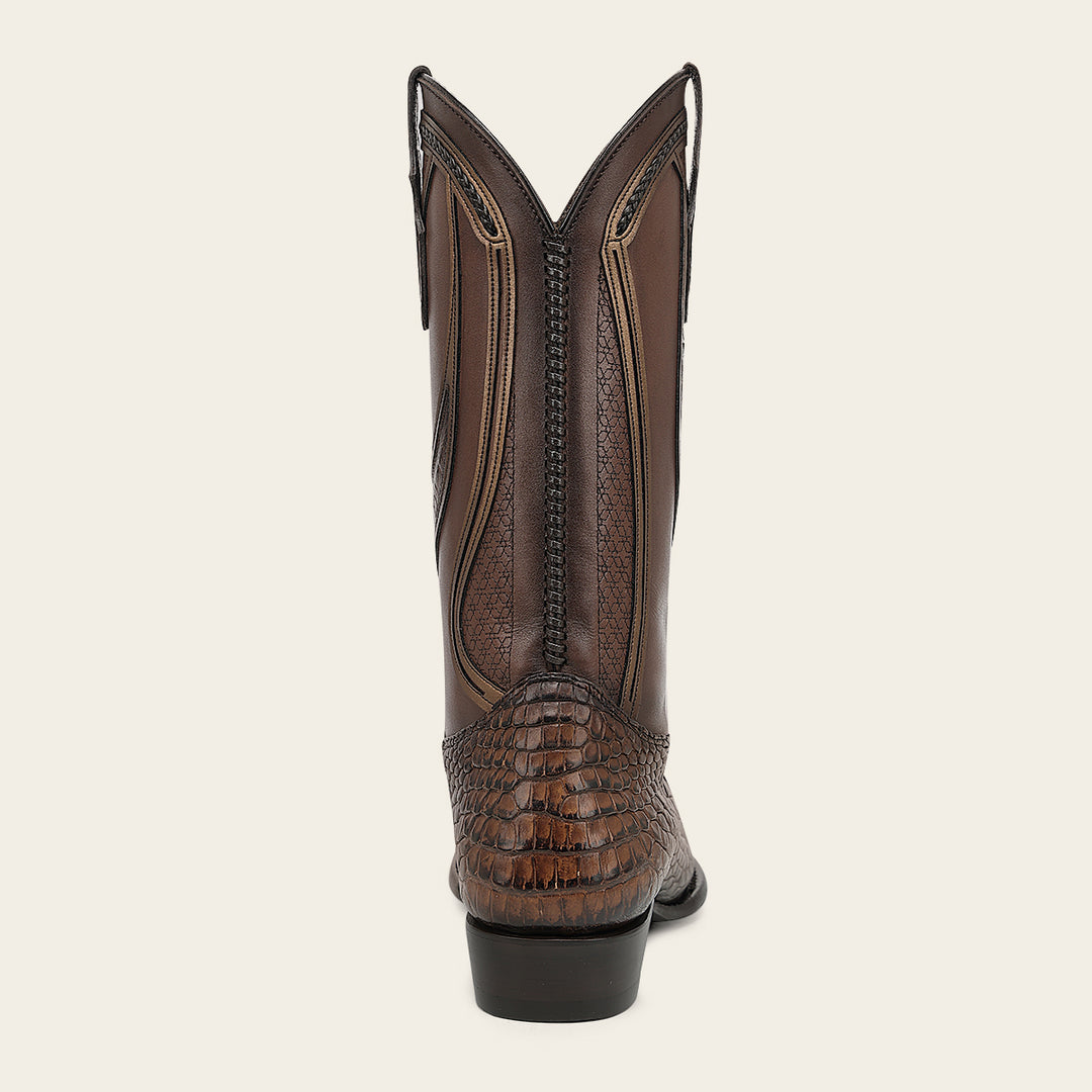 "Edición limitada 35 aniversario" en piel genuina de alligator para caballero