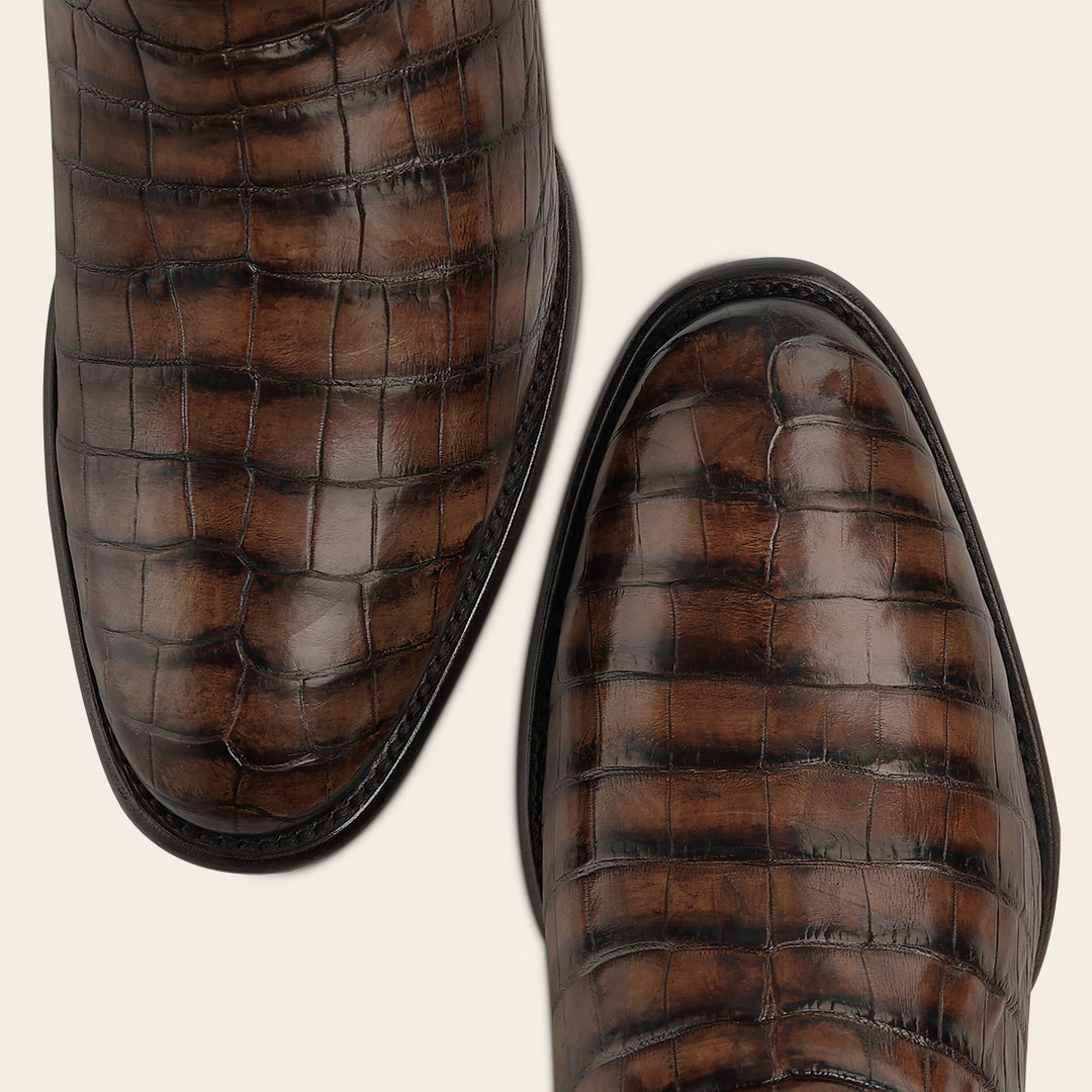 "Edición limitada 35 aniversario" en piel genuina de alligator para caballero