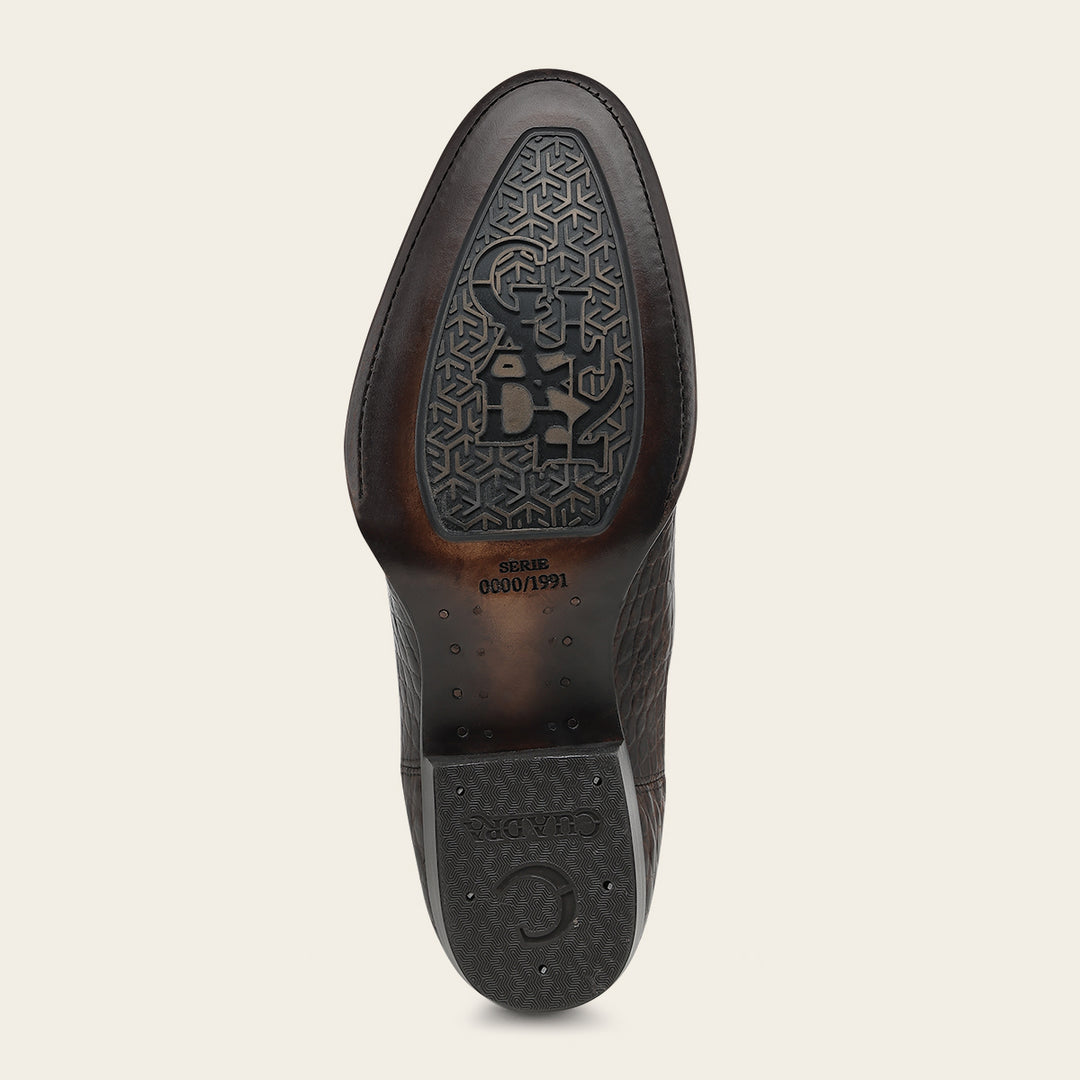 "Edición limitada 35 aniversario" en piel genuina de alligator para caballero