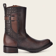 Bota urbana en piel genuina de lizard para caballero Botas y Botines 