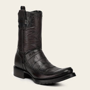 Bota urbana en piel genuina de alligator para caballero Botas y Botines 