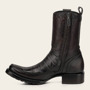 Bota urbana en piel genuina de alligator para caballero Botas y Botines 