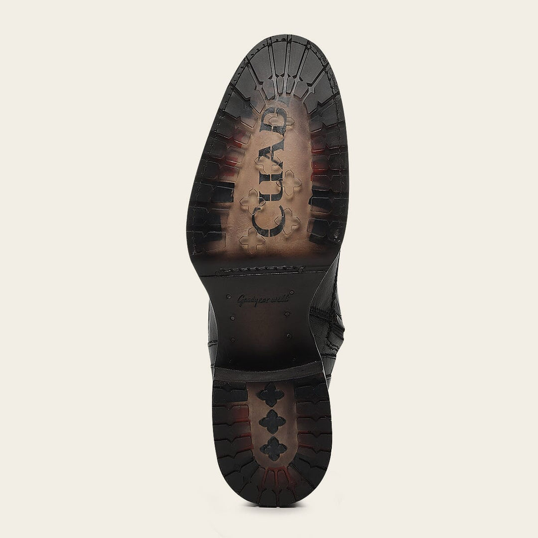 Bota urbana en piel genuina de alligator para caballero Botas y Botines 