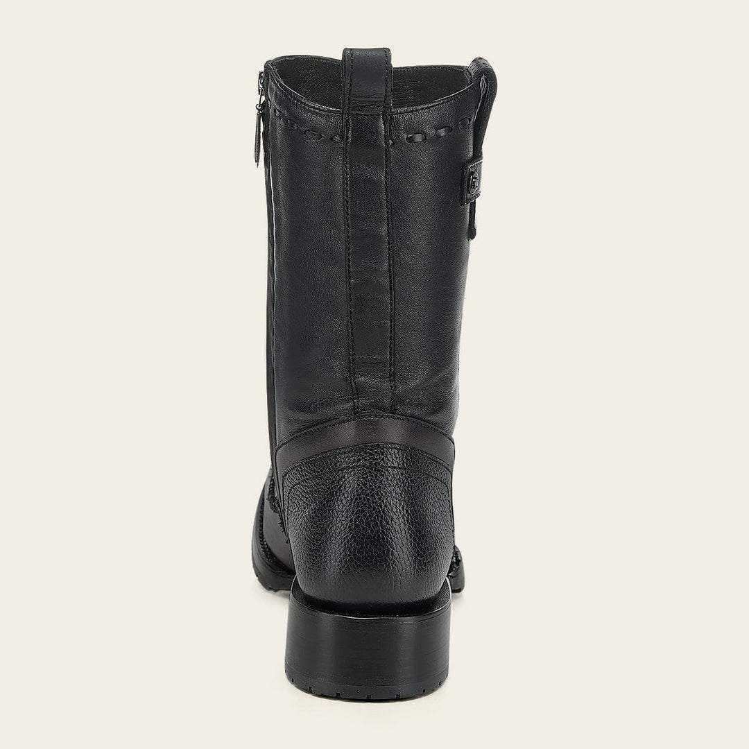 Bota urbana en piel genuina de tiburón para caballero Botas y Botines 