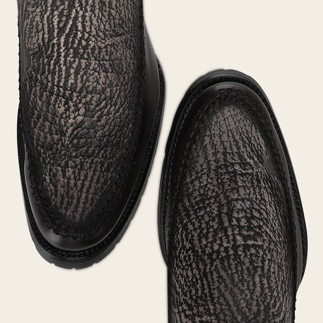 Bota urbana en piel genuina de tiburón para caballero Botas y Botines 