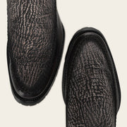 Bota urbana en piel genuina de tiburón para caballero Botas y Botines 