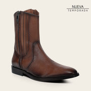 Bota de vestir en piel genuina de venado para caballero Botas y Botines 