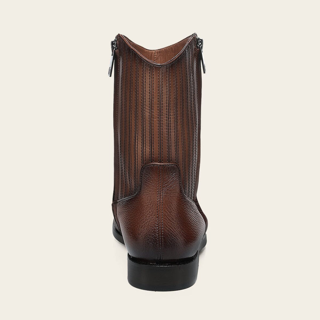 Bota de vestir en piel genuina de venado para caballero Botas y Botines 