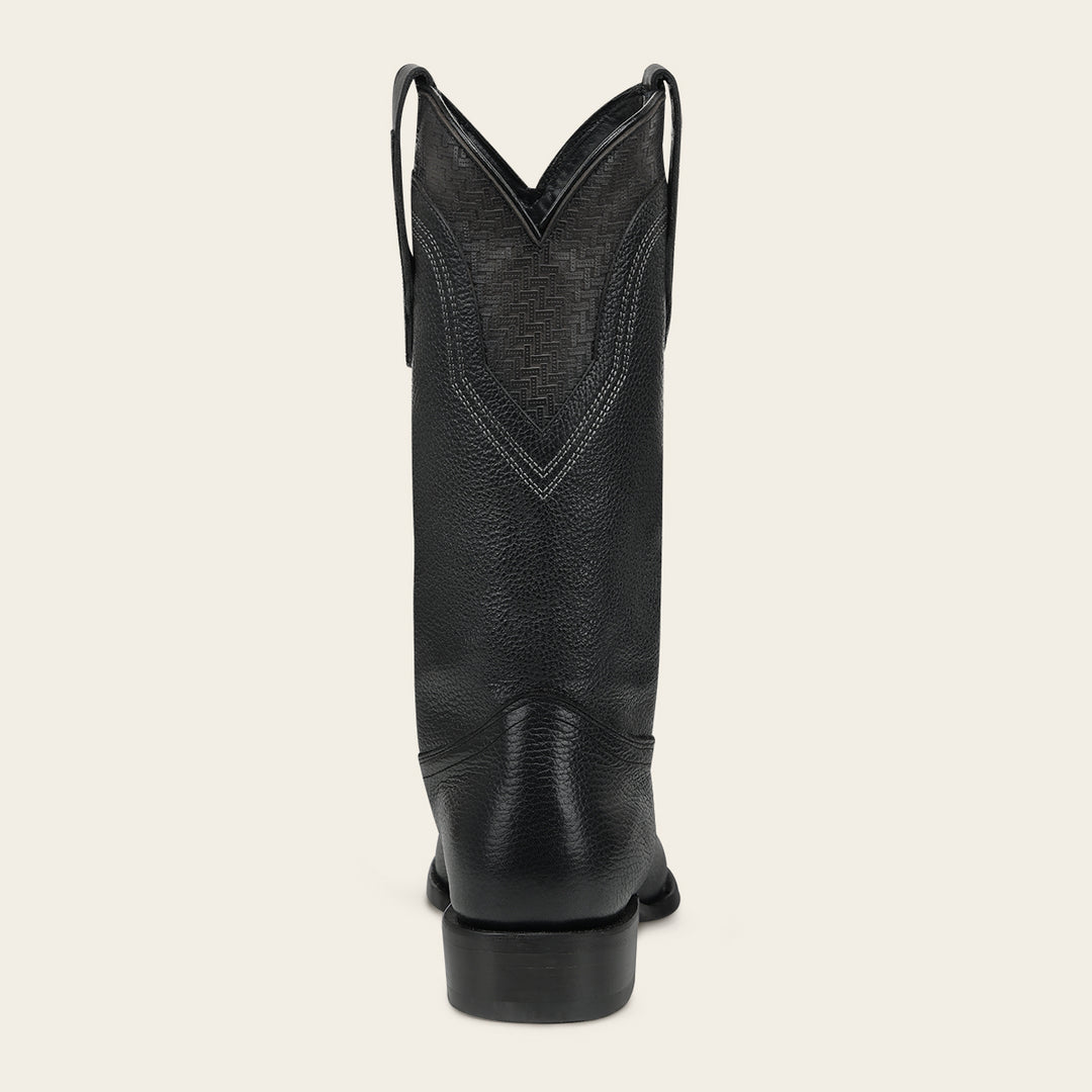 Bota tradicional en piel genuina de mantarraya para caballero