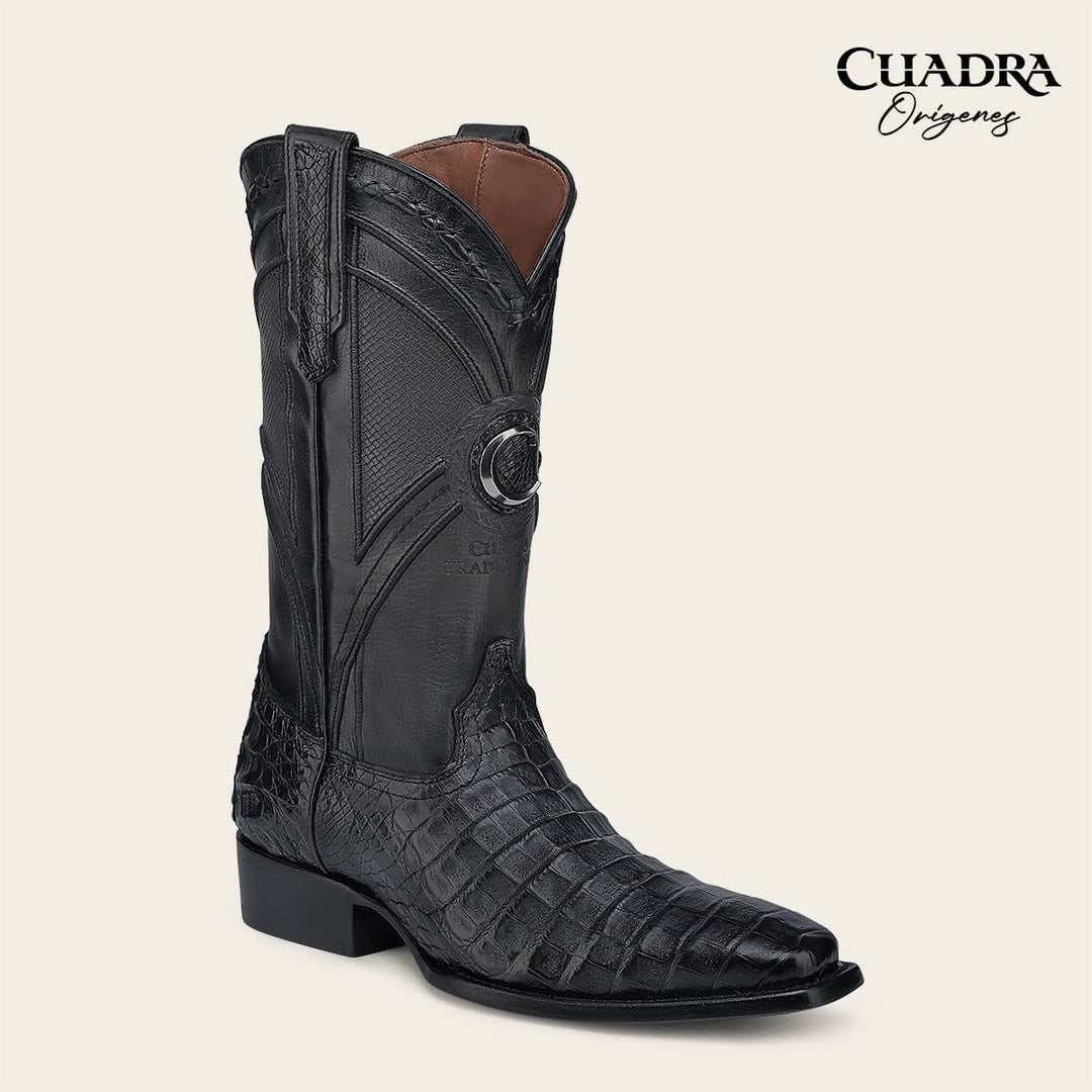 Bota tradicional Orígenes en piel genuina de fuscus para caballero Botas y Botines 