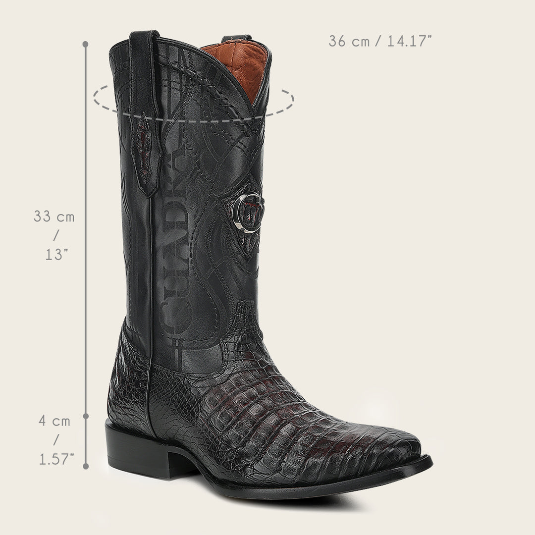 Bota tradicional para caballero de Fuscus