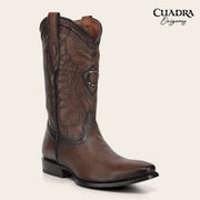 Bota tradicional Orígenes en piel genuina de venado italiano para caballero Botas y Botines 