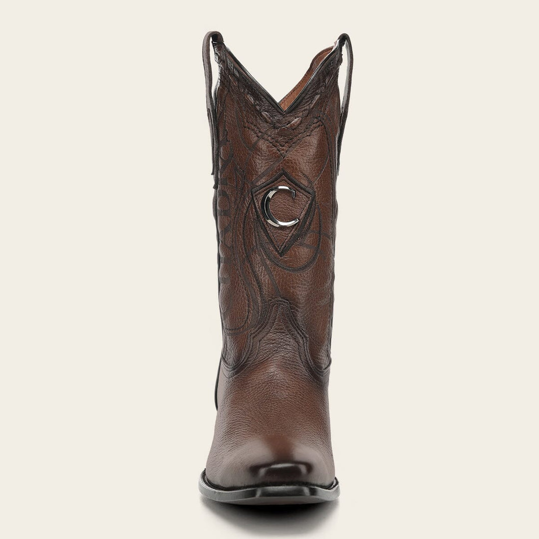 Bota tradicional Orígenes en piel genuina de venado italiano para caballero Botas y Botines 