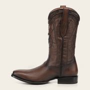 Bota tradicional Orígenes en piel genuina de venado italiano para caballero Botas y Botines 