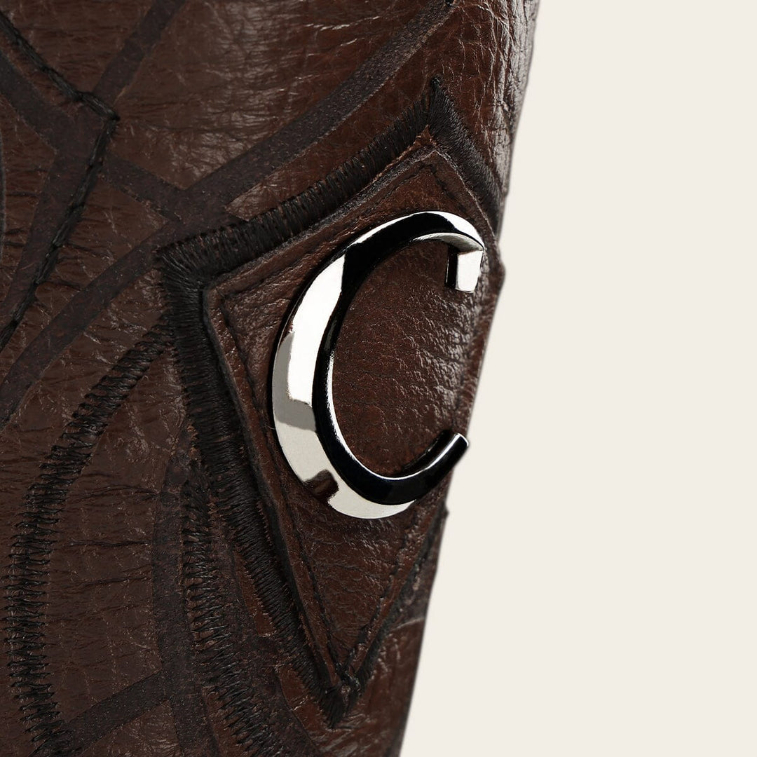 Bota tradicional Orígenes en piel genuina de venado italiano para caballero Botas y Botines 