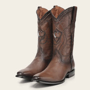 Bota tradicional Orígenes en piel genuina de venado italiano para caballero Botas y Botines 