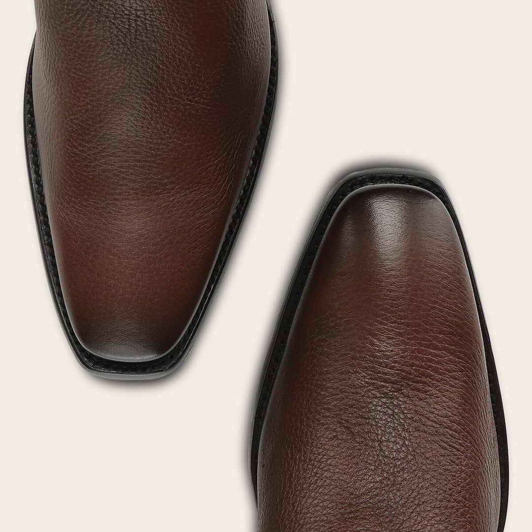 Bota tradicional Orígenes en piel genuina de venado italiano para caballero Botas y Botines 