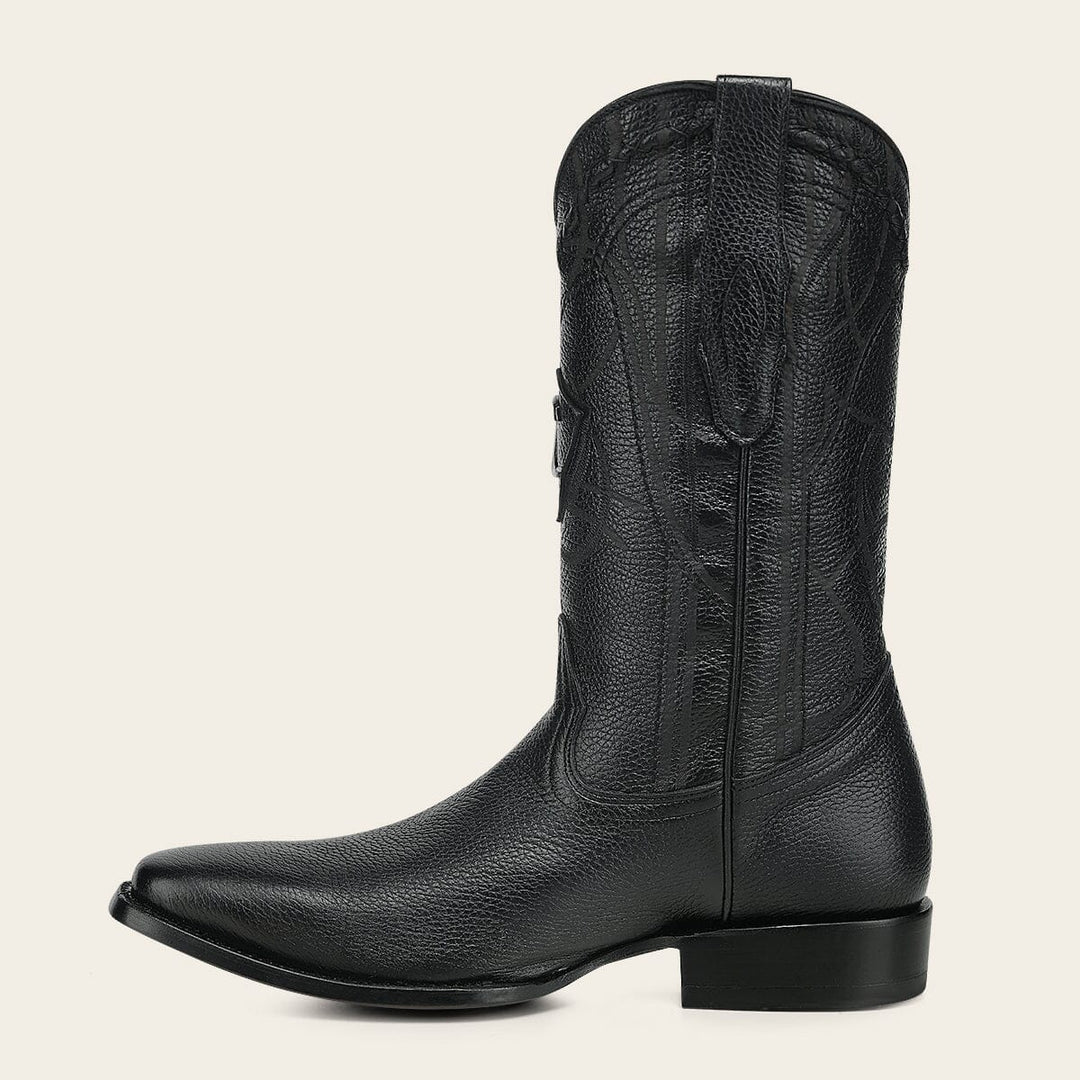 Bota tradicional Orígenes en piel genuina de venado italiano para caballero Botas y Botines 