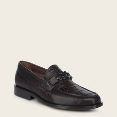 Zapato loafer en piel genuina de niloticus