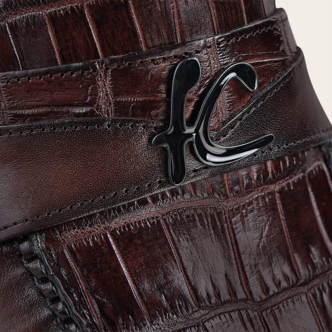 Loafer en piel genuina de nilóticus para caballero Zapatos 