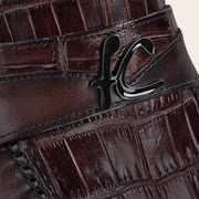 Loafer en piel genuina de nilóticus para caballero Zapatos 